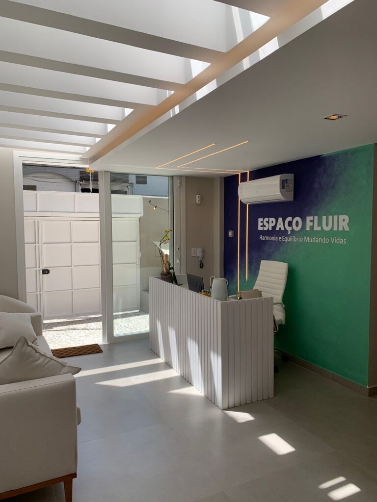 ambiente do espaço fluir